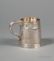 Queen Anne Silver Mug